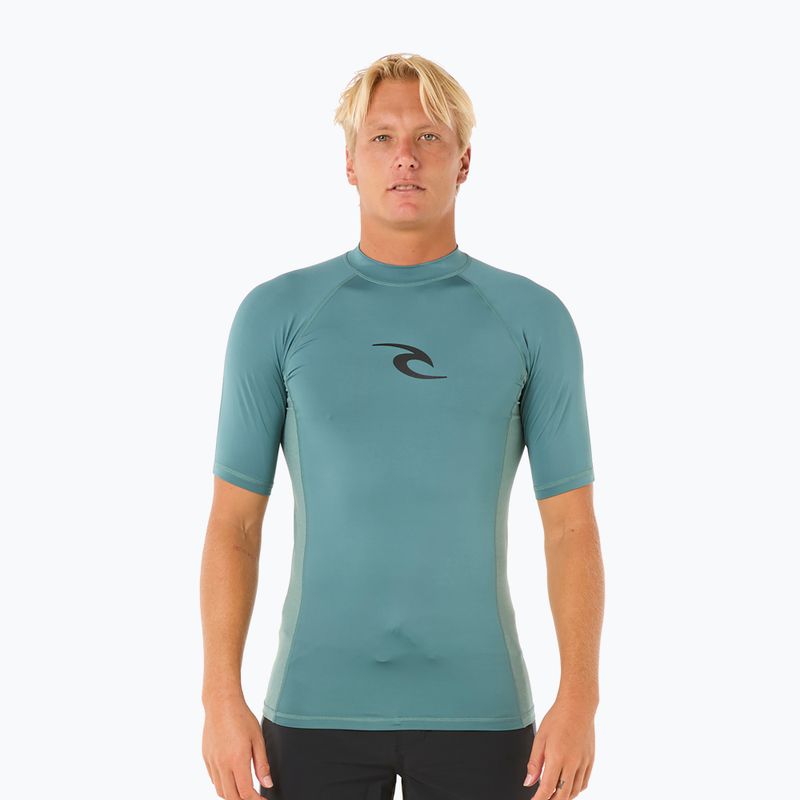 Rip Curl Waves UPF Performance pánské plavecké tričko bluestone