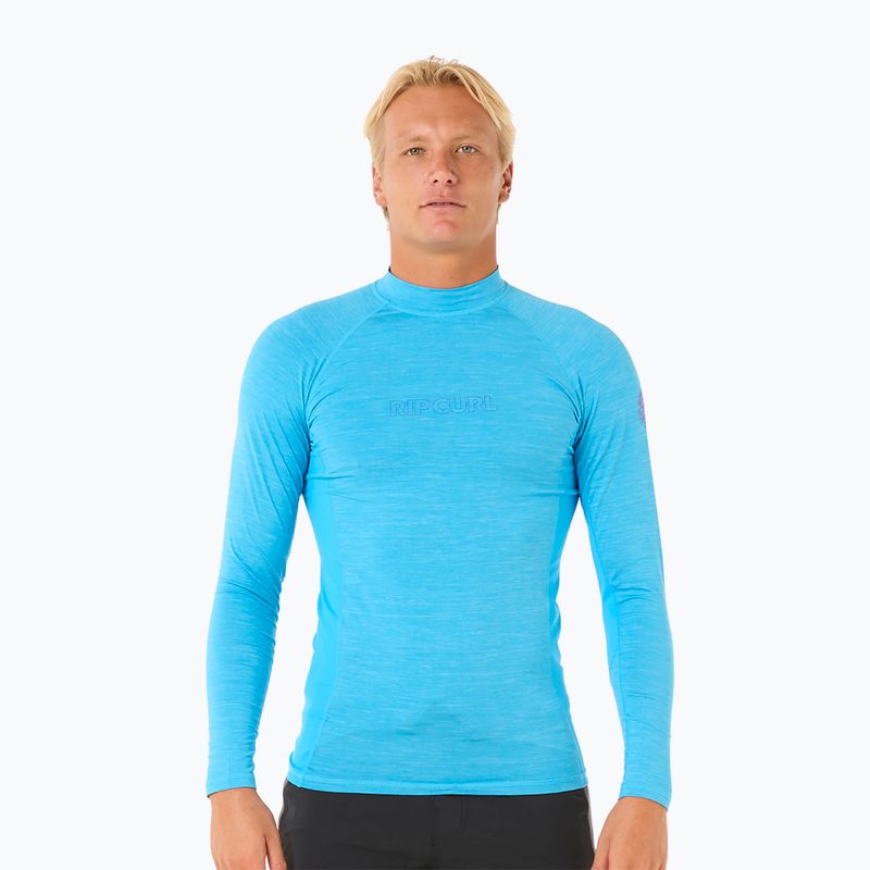Pánské plavecké tričko Longsleeve Rip Curl Dawn Patrol UPF Performance blue paint