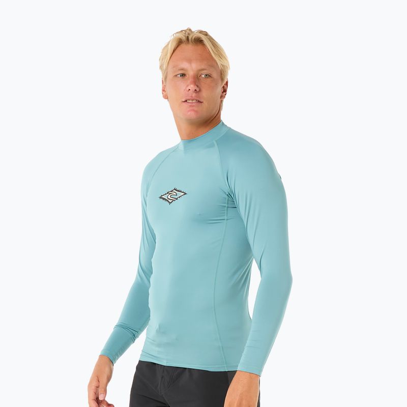 Pánské plavecké tričko Longsleeve Rip Curl Raw Energy UPF Performance blue lagoon 4