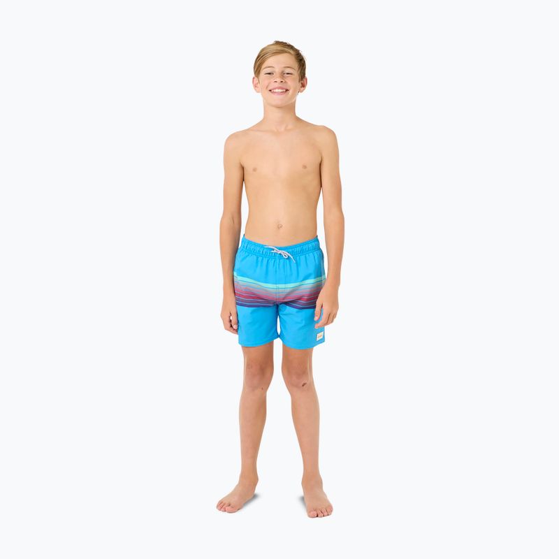 Dětské plavecké šortky Rip Curl Surf Revival Volley blue paint 2