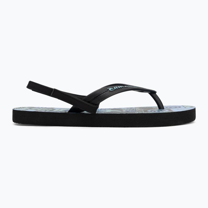 Dětské žabky Rip Curl Grom Energy Bloom black/blue 2
