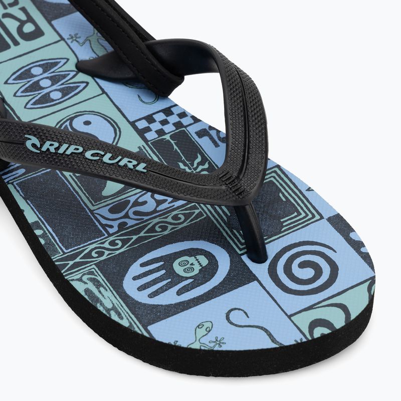 Dětské žabky Rip Curl Grom Energy Bloom black/blue 7