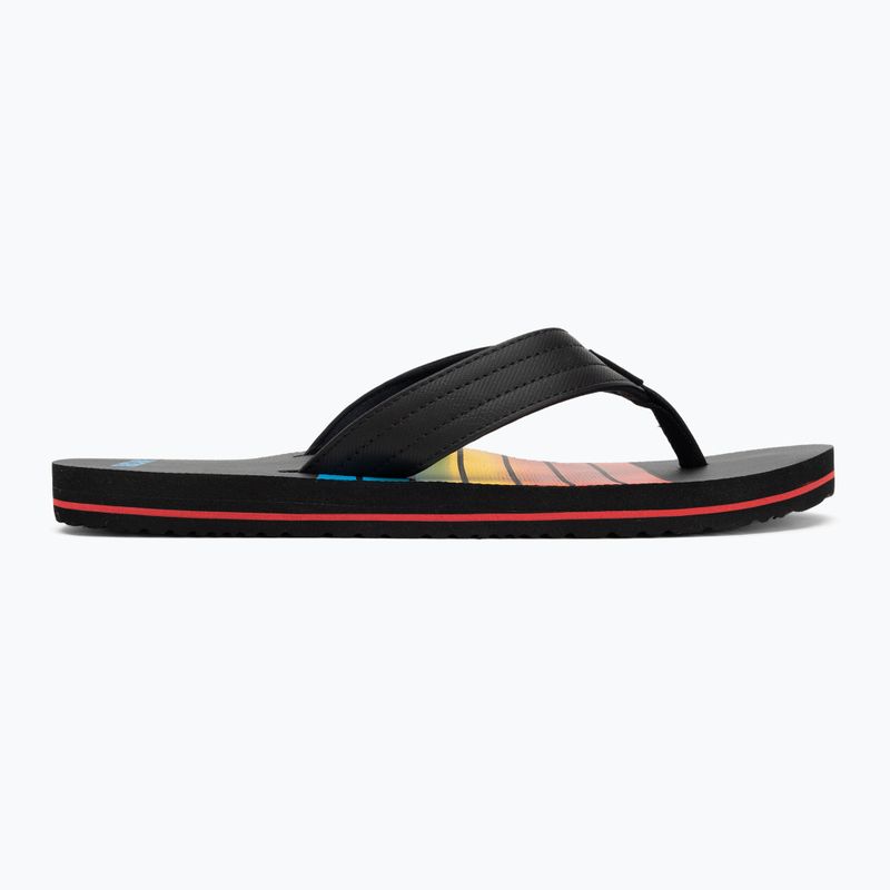 Pánské žabky Rip Curl Ripper Bloom black/red 2
