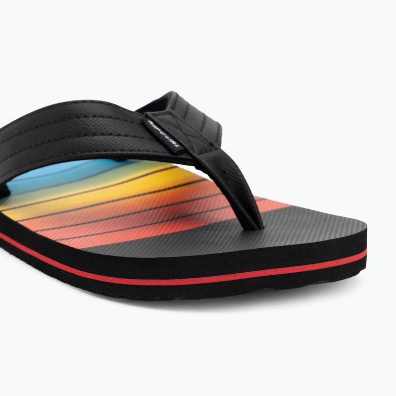 Pánské žabky Rip Curl Ripper Bloom black/red 7