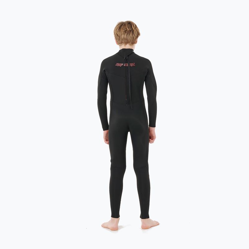 Dětský plavecký neopren Musto Flexlite Alumin 3.0 Long John Jr 3 mm midnight marl Rip Curl Dawn Patrol 3/2 mm Back Zip black 2