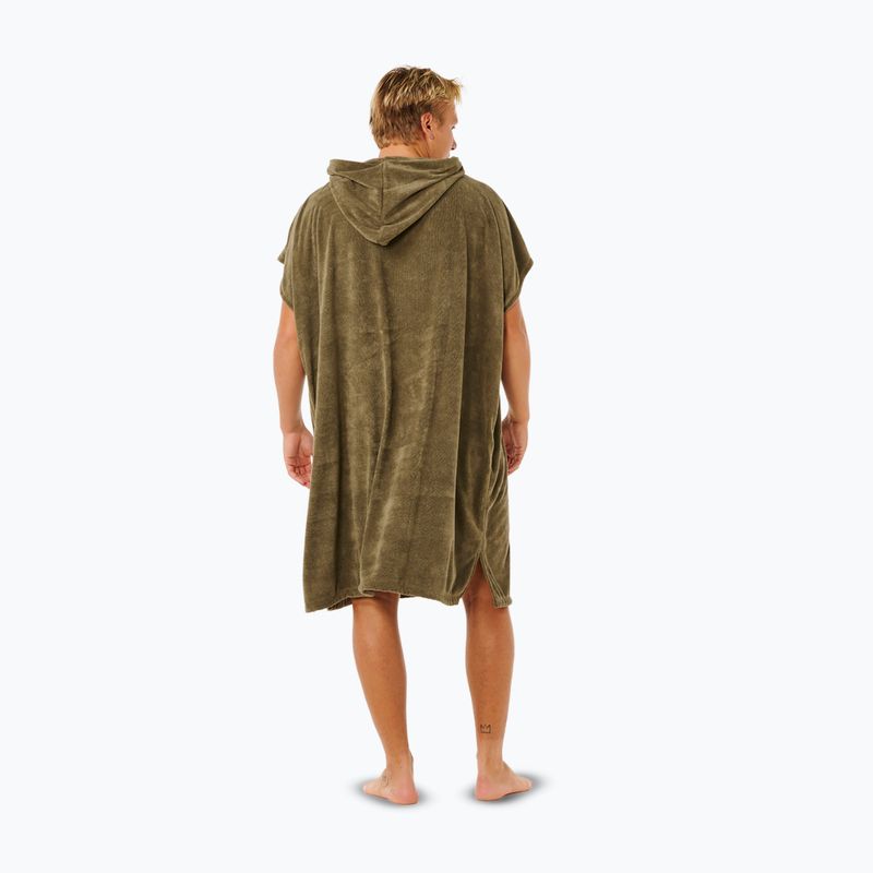 Pánské pončo Rip Curl Brand Hooded olive 2