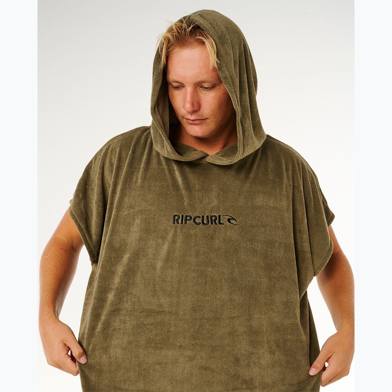 Pánské pončo Rip Curl Brand Hooded olive 5