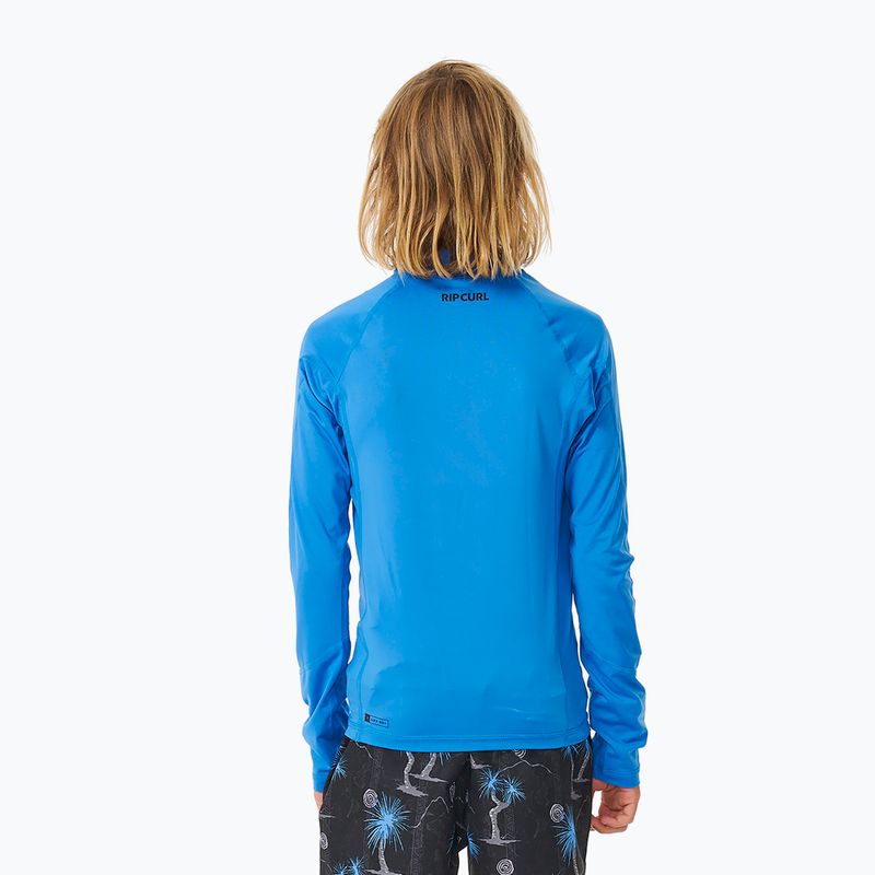 Dětské plavecké tričko s dlouhým rukávem Rip Curl Waves Upf blue gum 3
