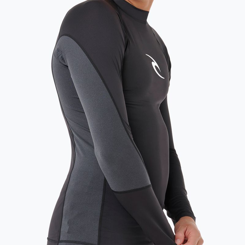 Pánské plavecké triko s dlouhým rukávem Rip Curl Waves Upf Perf black 6