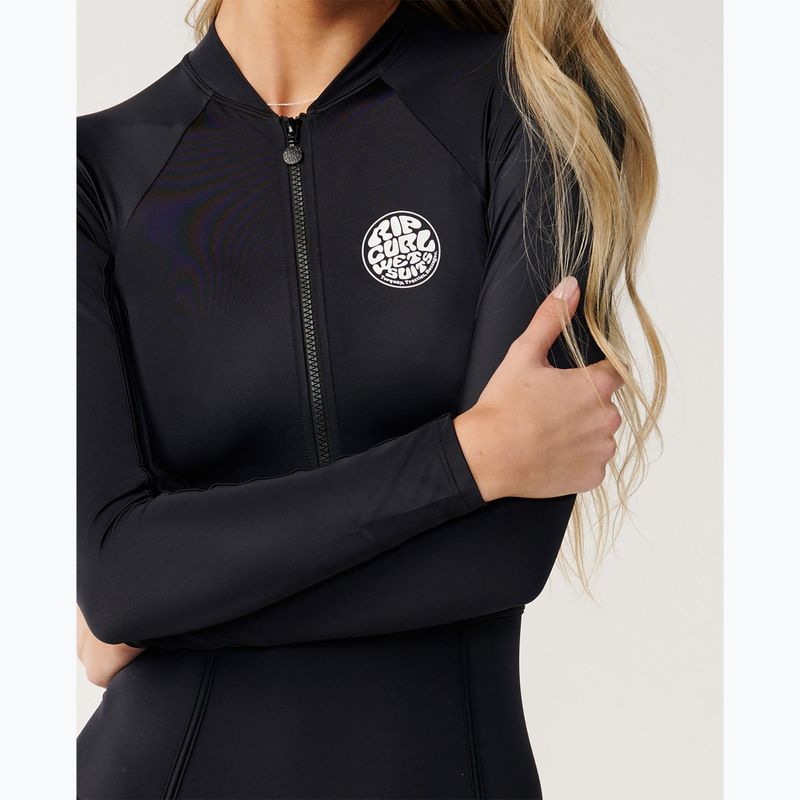 Dámské jednodílné plavky  Rip Curl Classic Surf Ls Surf Suit black 6