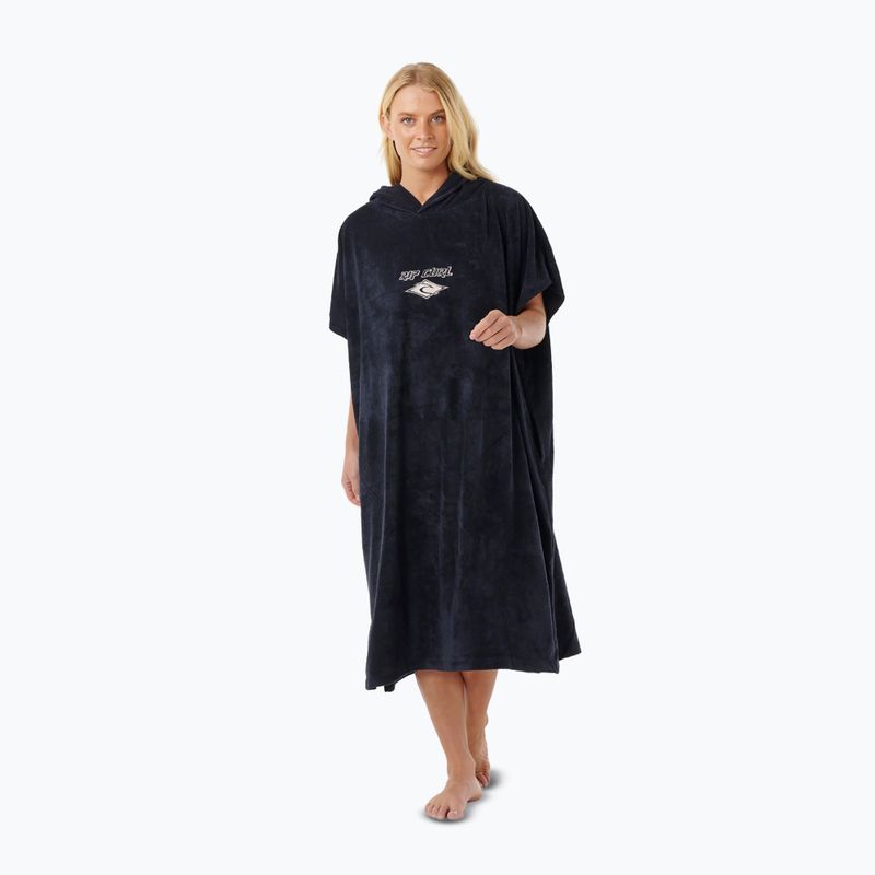 Dámské pončo Rip Curl Classic Surf Hooded black/off white 4