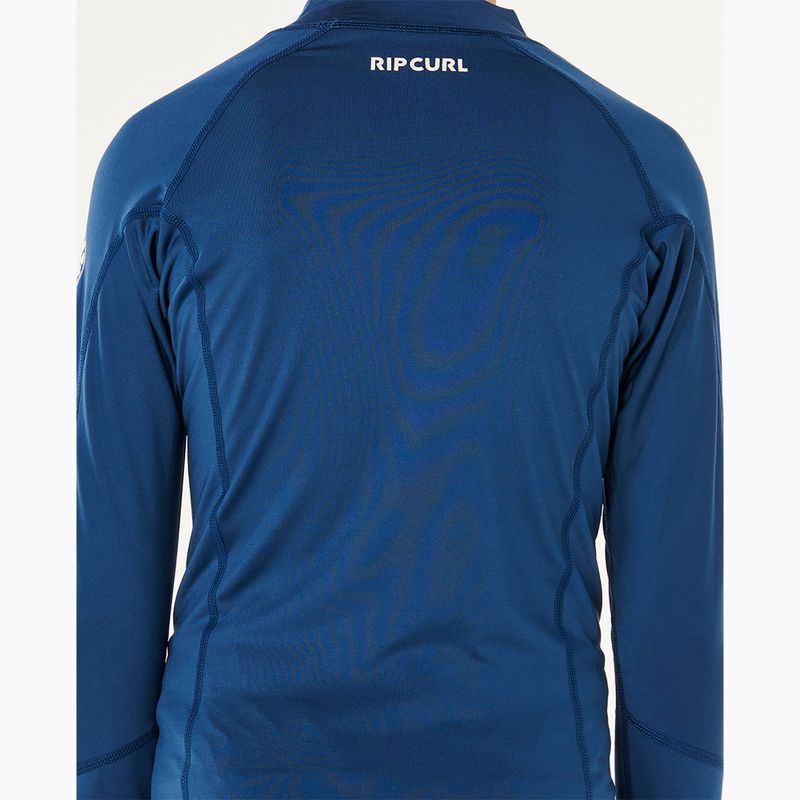 Dětské plavecké tričko s dlouhým rukávem Rip Curl Waves Upf light navy 5