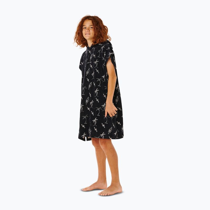 Dětské pončo Rip Curl Mixed Hooded Towel black 3