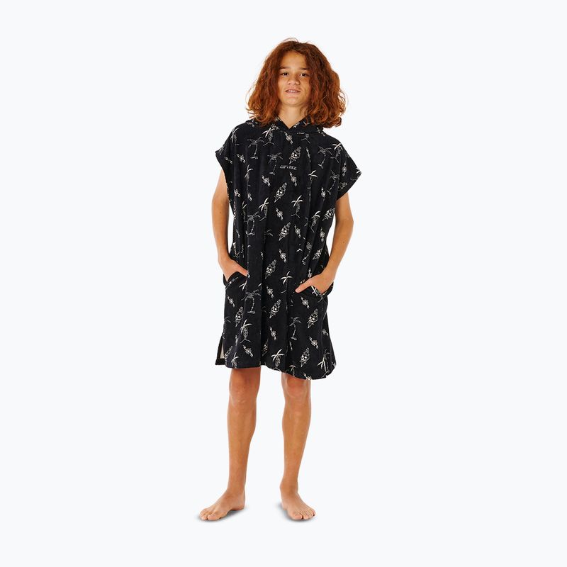 Dětské pončo Rip Curl Mixed Hooded Towel black 4