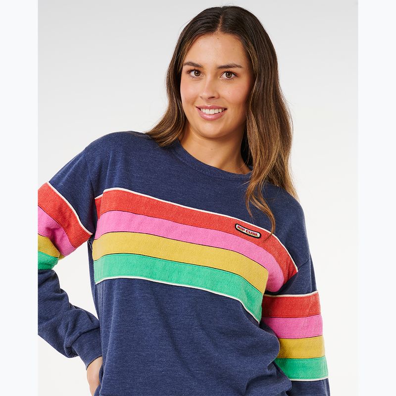 Dámská mikina Rip Curl Surf Revival Relaxed Crew dark navy 5