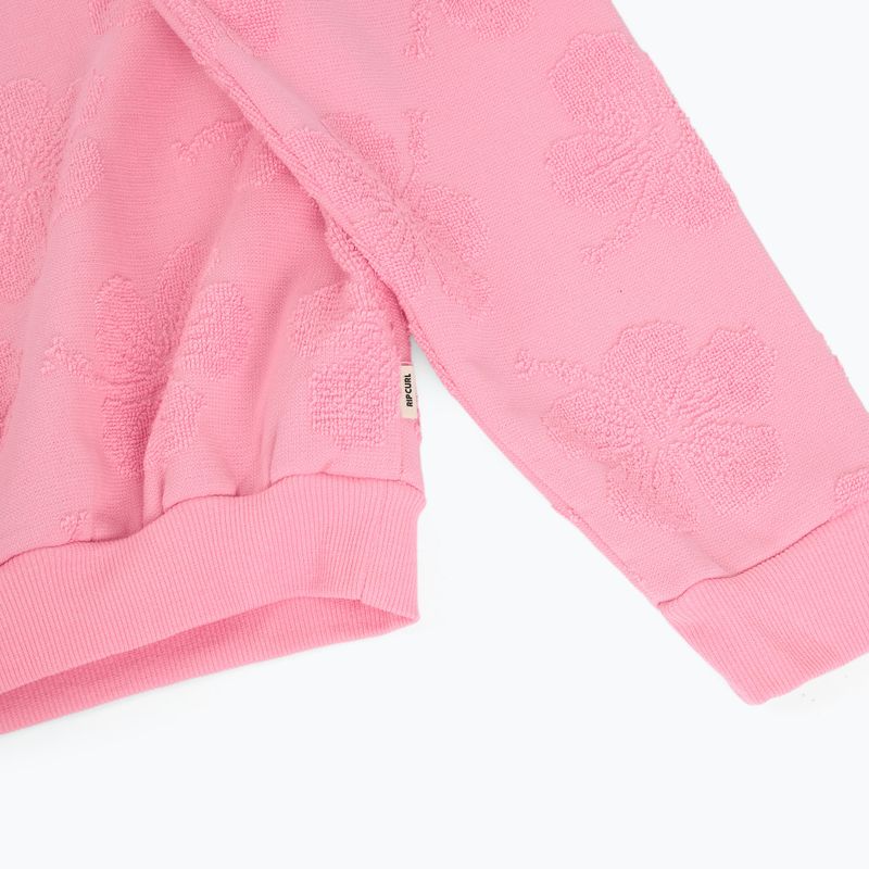 Dámská mikina Rip Curl Paradise Terry Crew pink 4