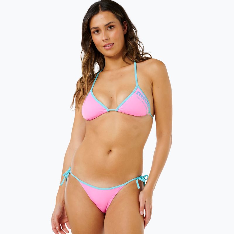 Spodní díl plavek Rip Curl Surf Puff Cheeky light pink 5
