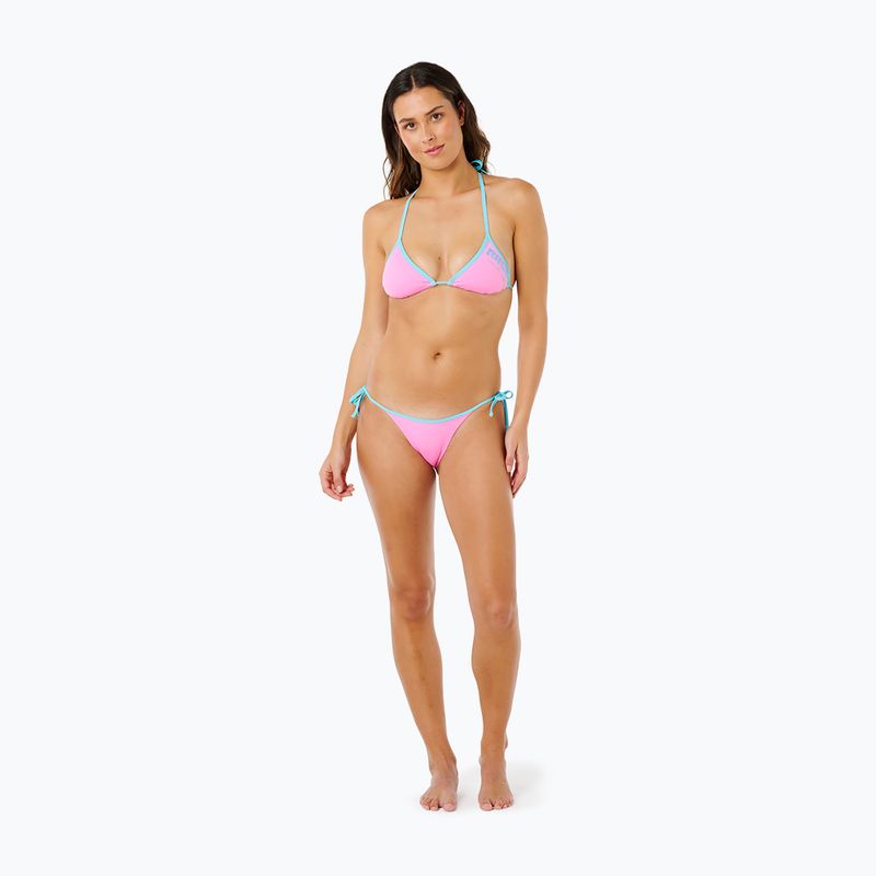 Horní díl plavek Rip Curl Surf Puff Sliding Tri light pink 2