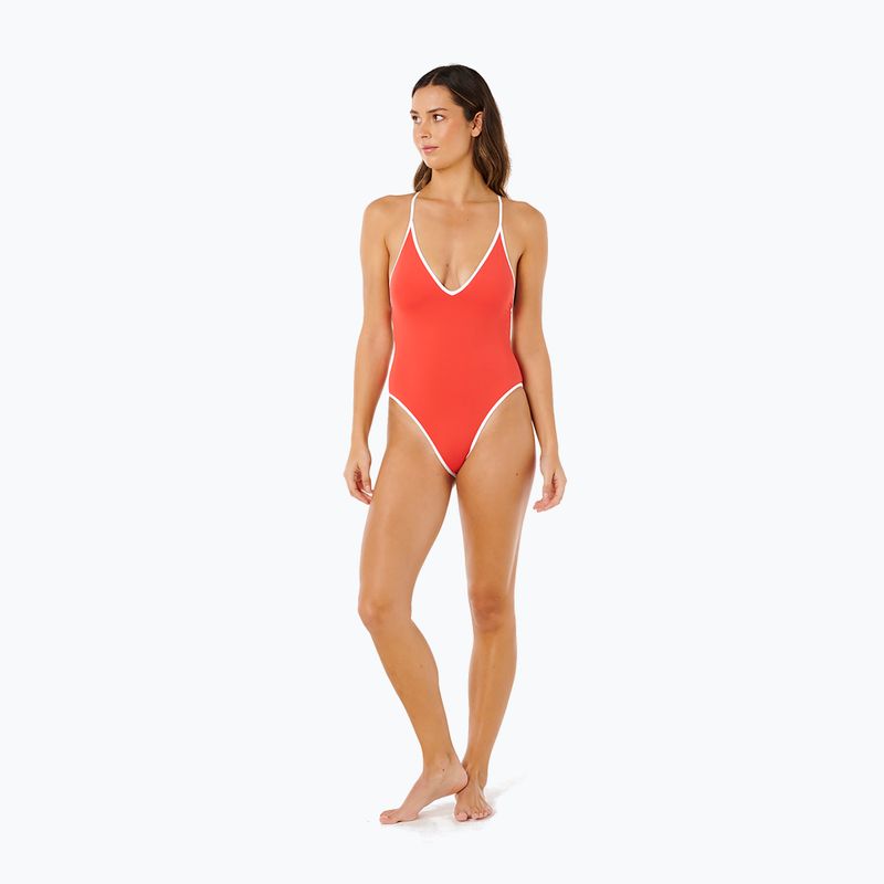 Dámské jednodílné plavky Rip Curl Classic Surf red 2