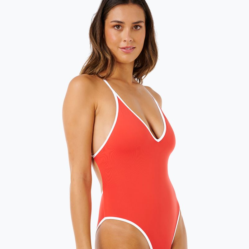 Dámské jednodílné plavky Rip Curl Classic Surf red 6
