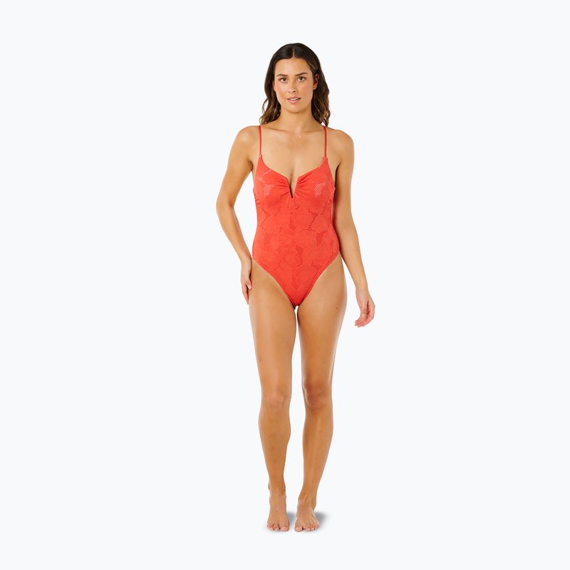 Horní díl plavek Rip Curl Oasis V Wire Multi Fit red 2
