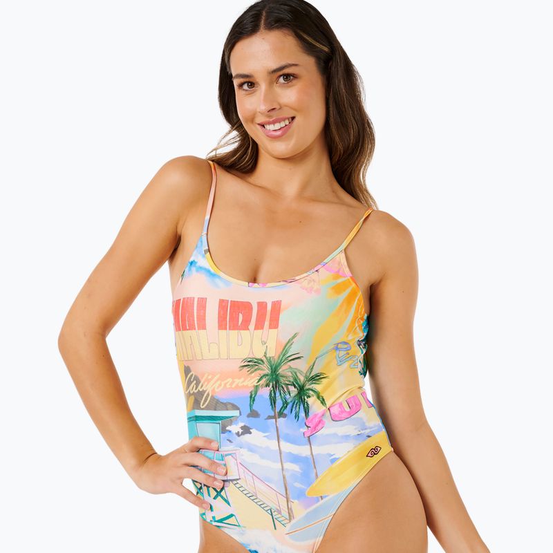 Spodní díl plavek Rip Curl Hotel Malibu Cheeky multicolor 5