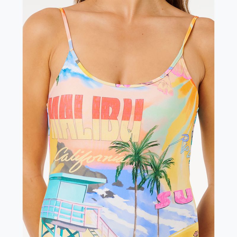 Dámské jednodílné plavky Rip Curl Hotel Malibu Cheeky multicolor 6