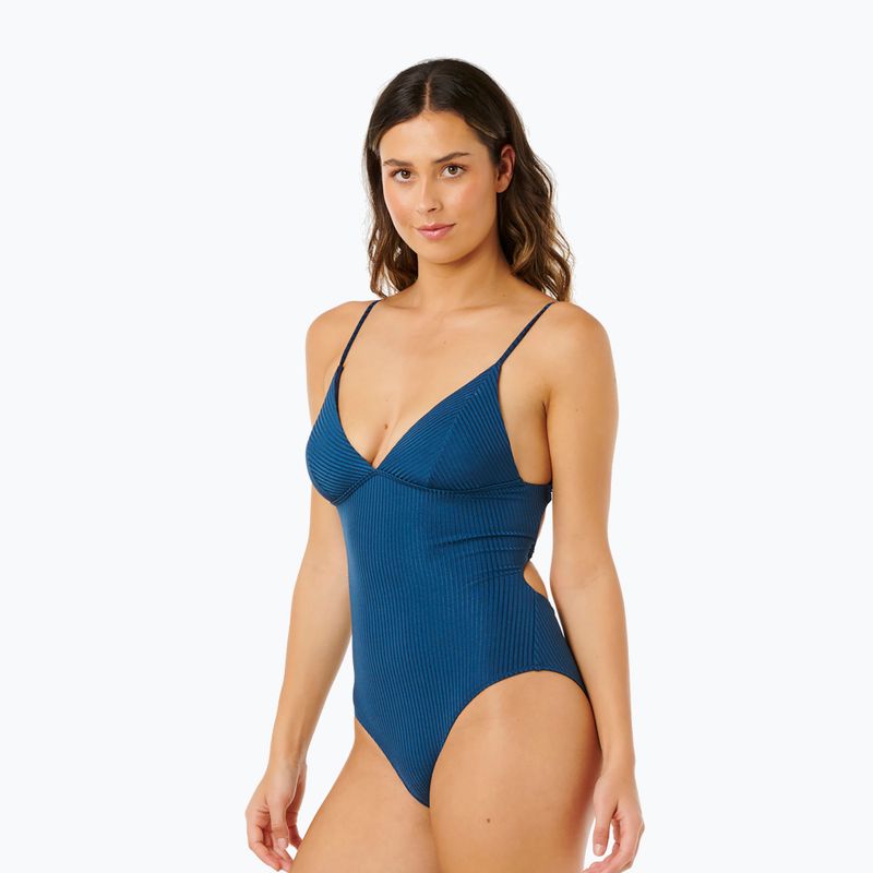 Dámské jednodílné plavky Rip Curl Luxe Surf Good dark navy 4