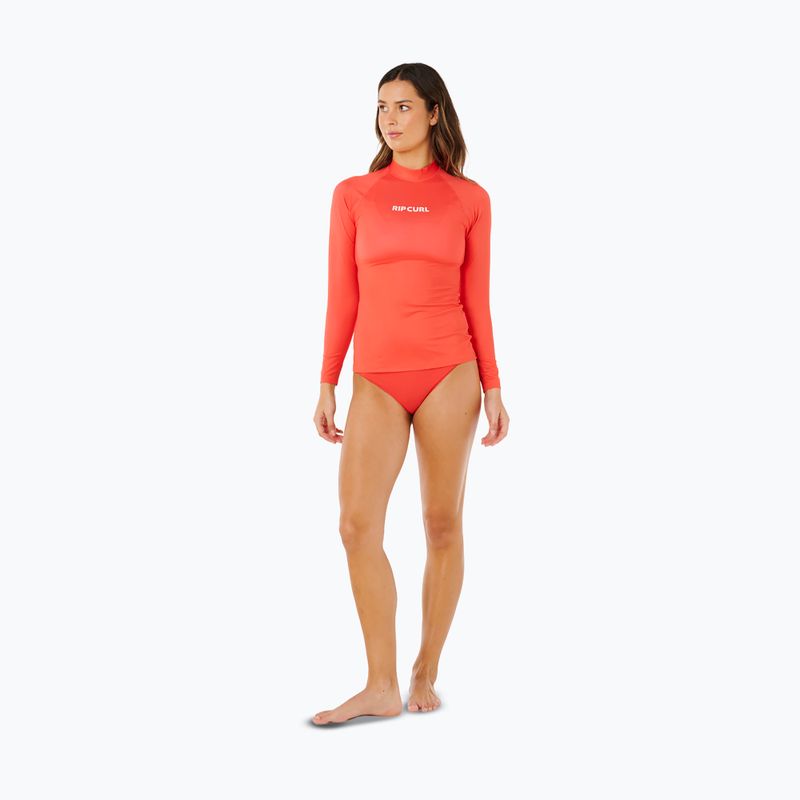Dámské plavecké triko s dlouhým rukávem Rip Curl Classic Surf UPF Rashguard red 2
