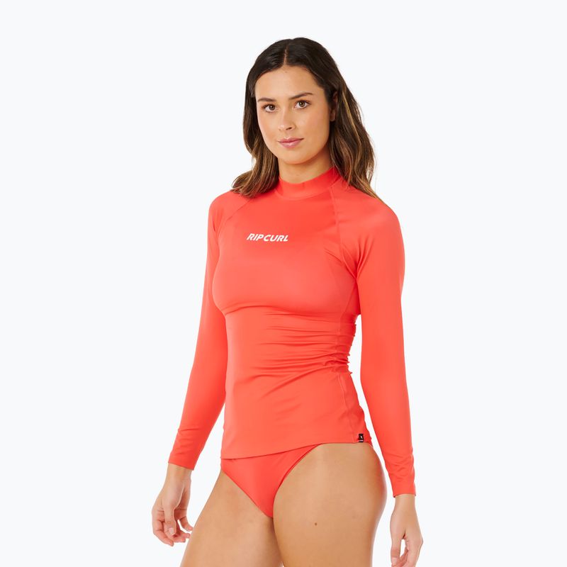 Dámské plavecké triko s dlouhým rukávem Rip Curl Classic Surf UPF Rashguard red 4