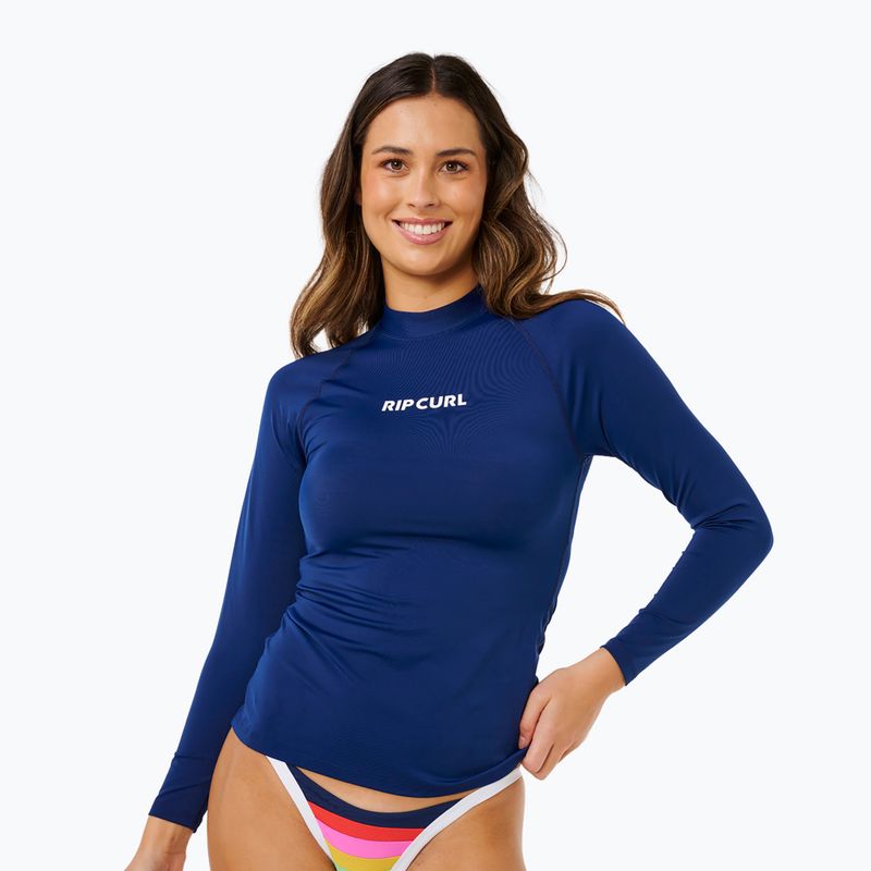 Dámské plavecké triko s dlouhým rukávem Rip Curl Classic Surf UPF Rashguard dark navy 5