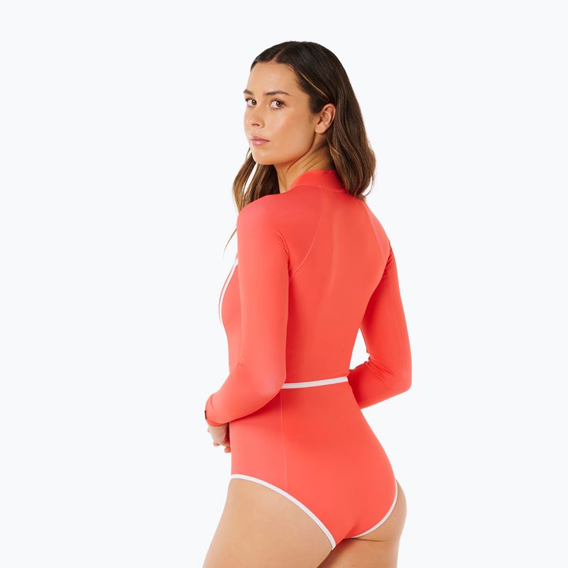 Dámské jednodílné plavky  Rip Curl Classic Surf Ls Surf Suit red 4