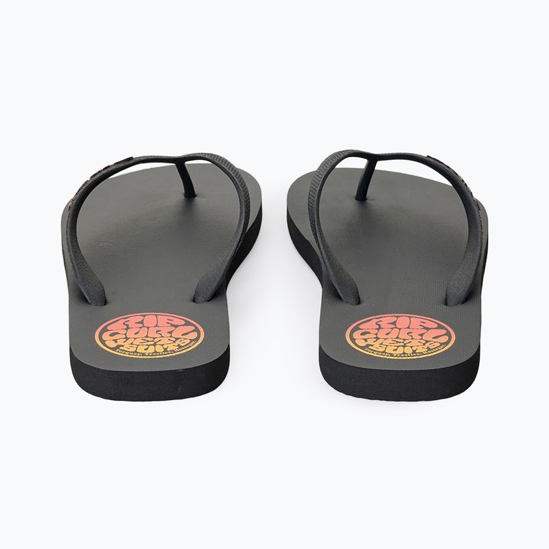 Pánské žabky Rip Curl Icons of Surf Bloom Open Toe black/orange 3