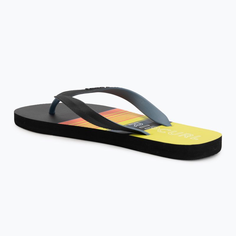 Pánské žabky Rip Curl Daybreaker Bloom Open Toe neon lime 3