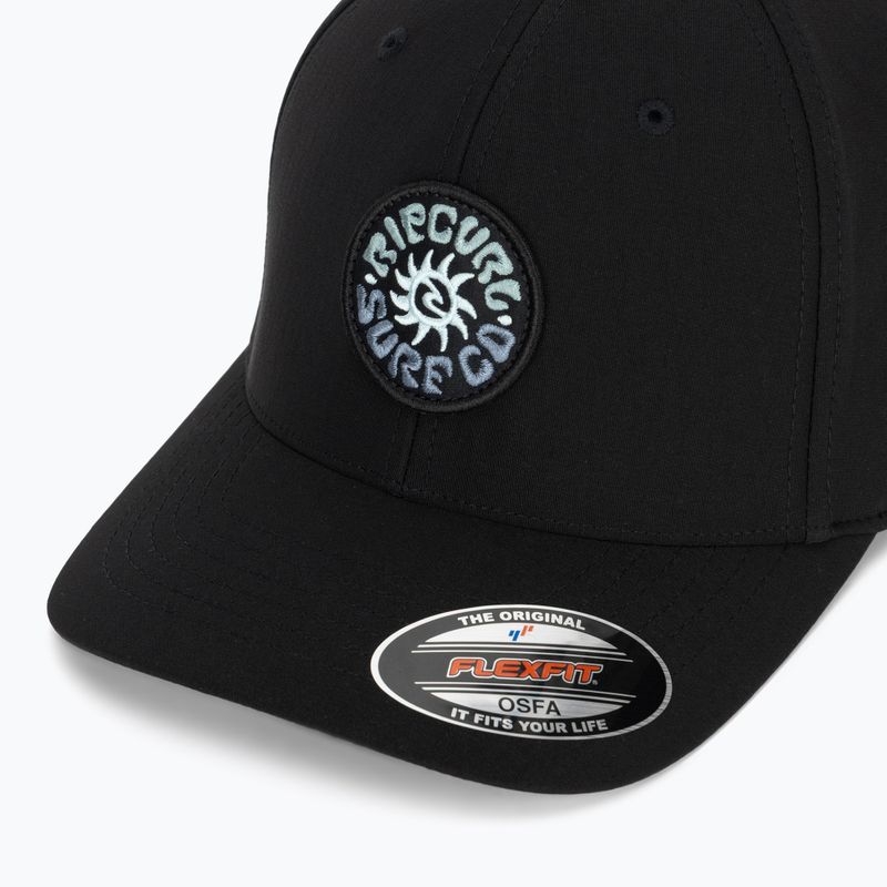 Kšiltovka Rip Curl Pacific Rinse Flexfit black 3