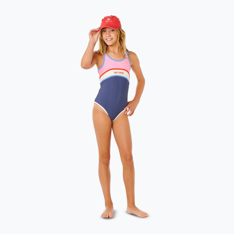 Dětské jednodílné plavky Rip Curl Surf Revival navy 2