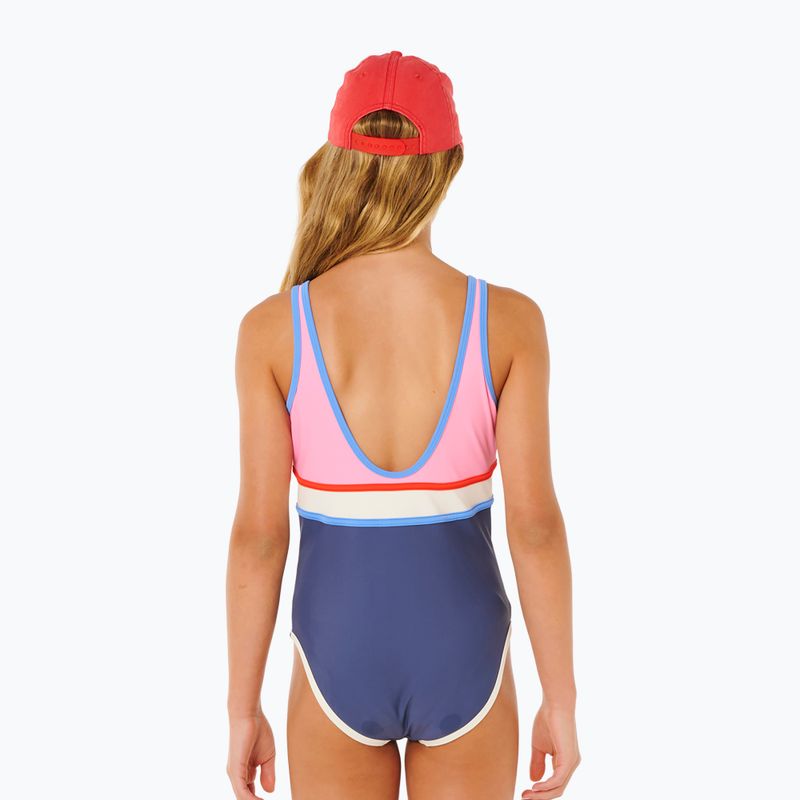 Dětské jednodílné plavky Rip Curl Surf Revival navy 3