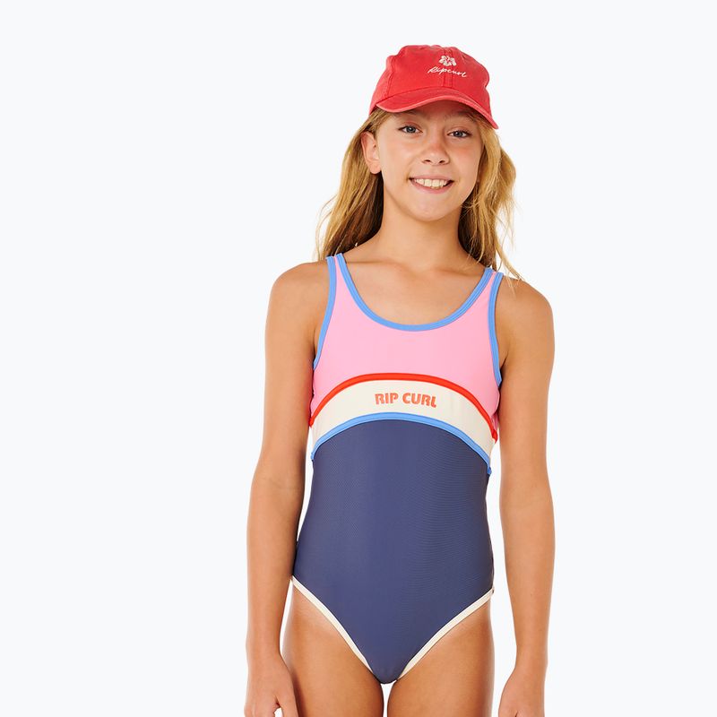 Dětské jednodílné plavky Rip Curl Surf Revival navy 4
