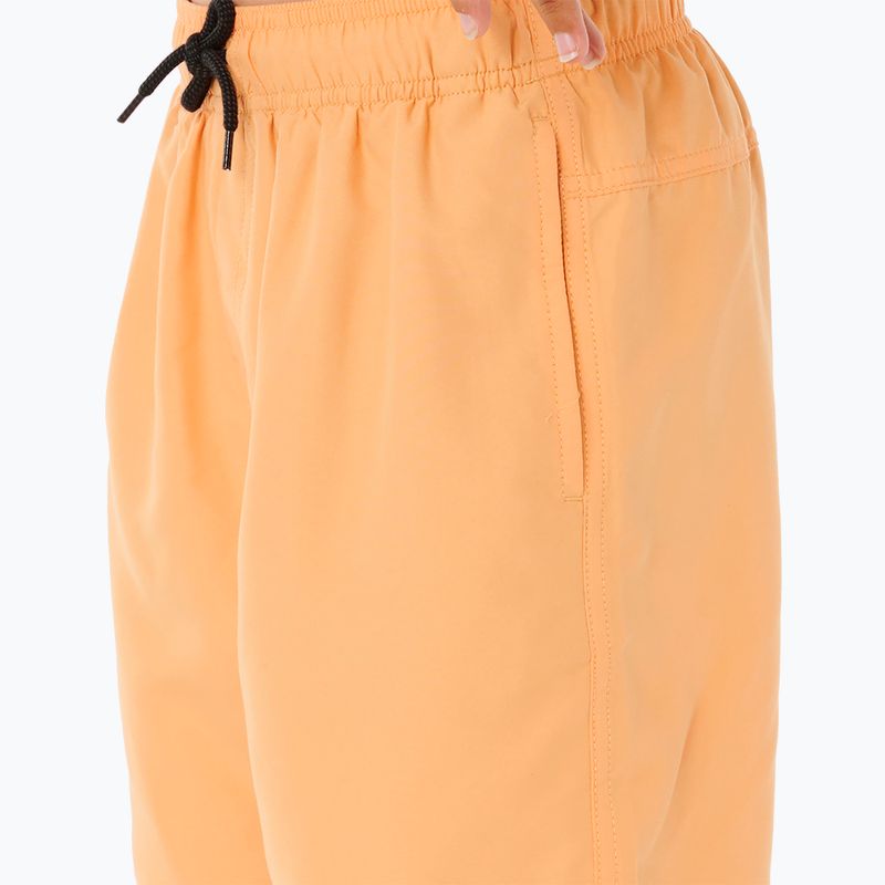 Dětské plavkové šortky Rip Curl Offset Volley mandarin set 6