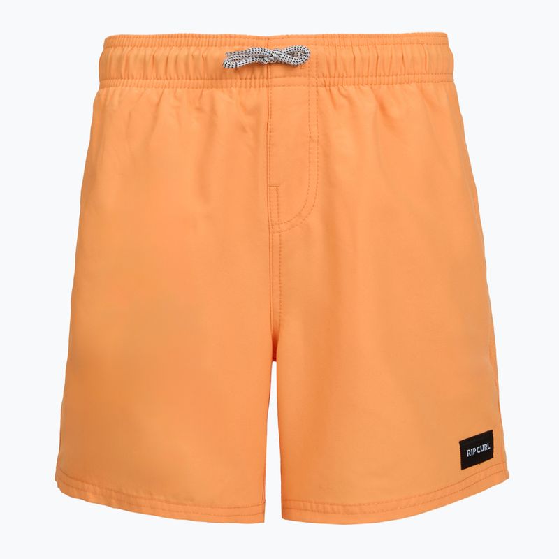 Dětské plavkové šortky Rip Curl Offset Volley mandarin set 7