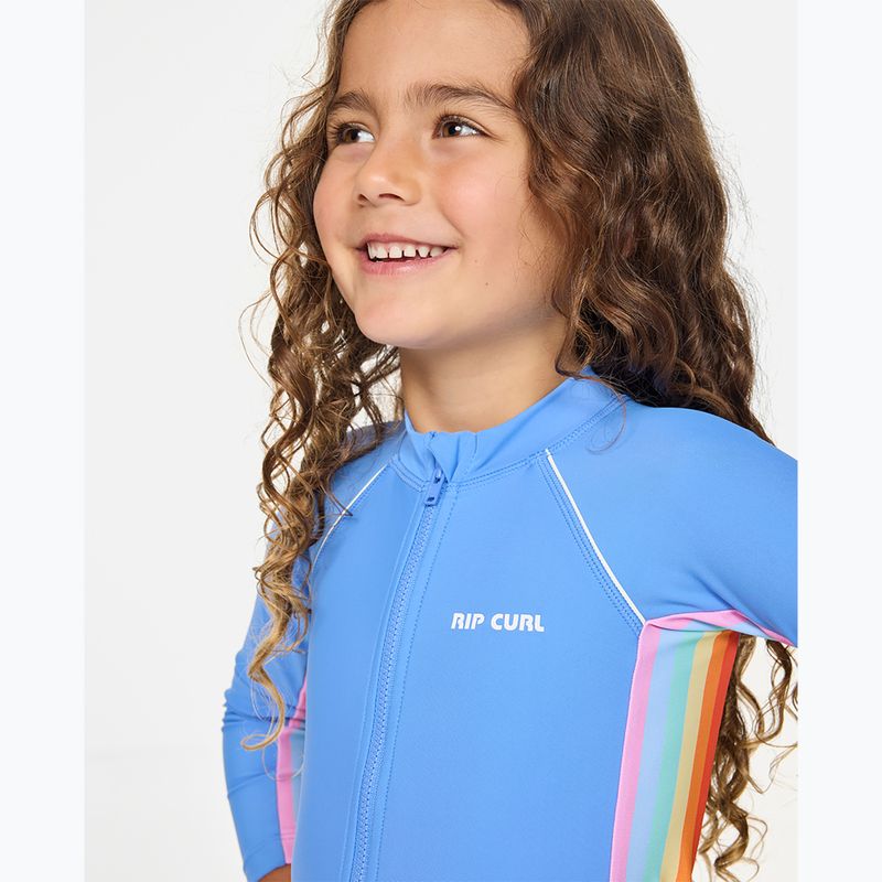 Dětské jednodílné plavky Rip Curl Sun Revival Springsuit cornflower blue 4