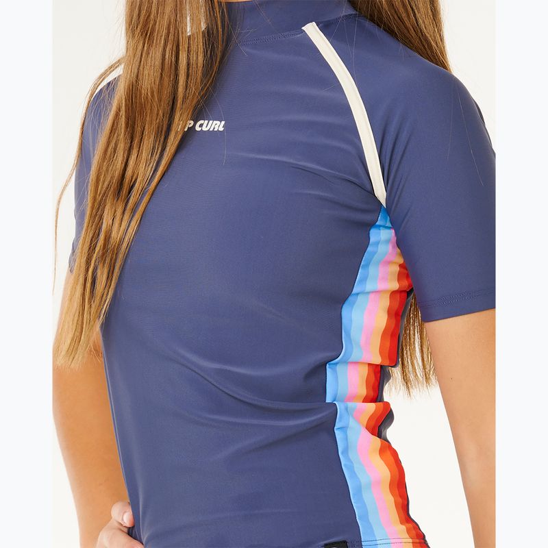 Dětské plavecké tričko Rip Curl Surf Revival Rash Vest navy 6