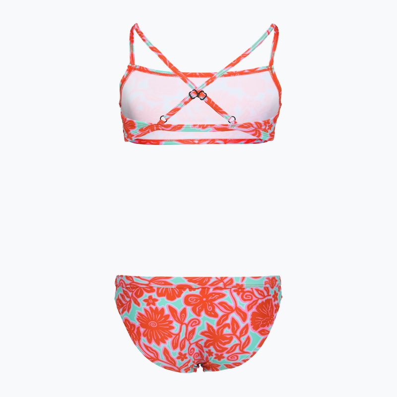 Dětské dvoudílné plavky Rip Curl Sunshine Squad 3P Set bright red 8