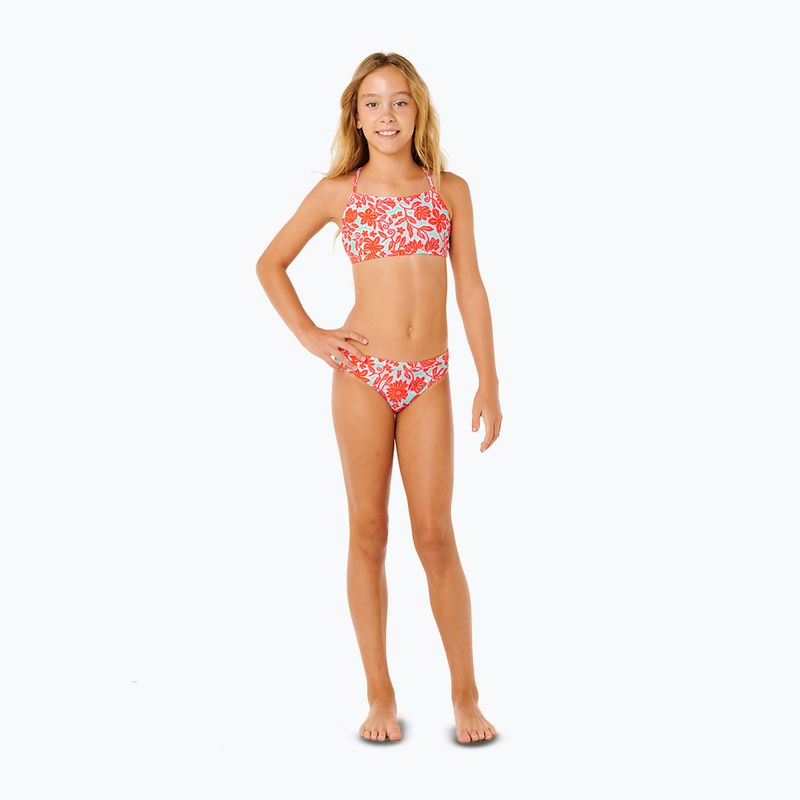 Dětské dvoudílné plavky Rip Curl Sunshine Squad 3P Set bright red 2