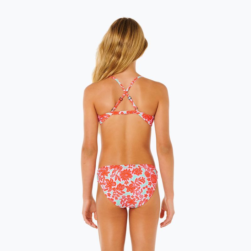 Dětské dvoudílné plavky Rip Curl Sunshine Squad 3P Set bright red 3