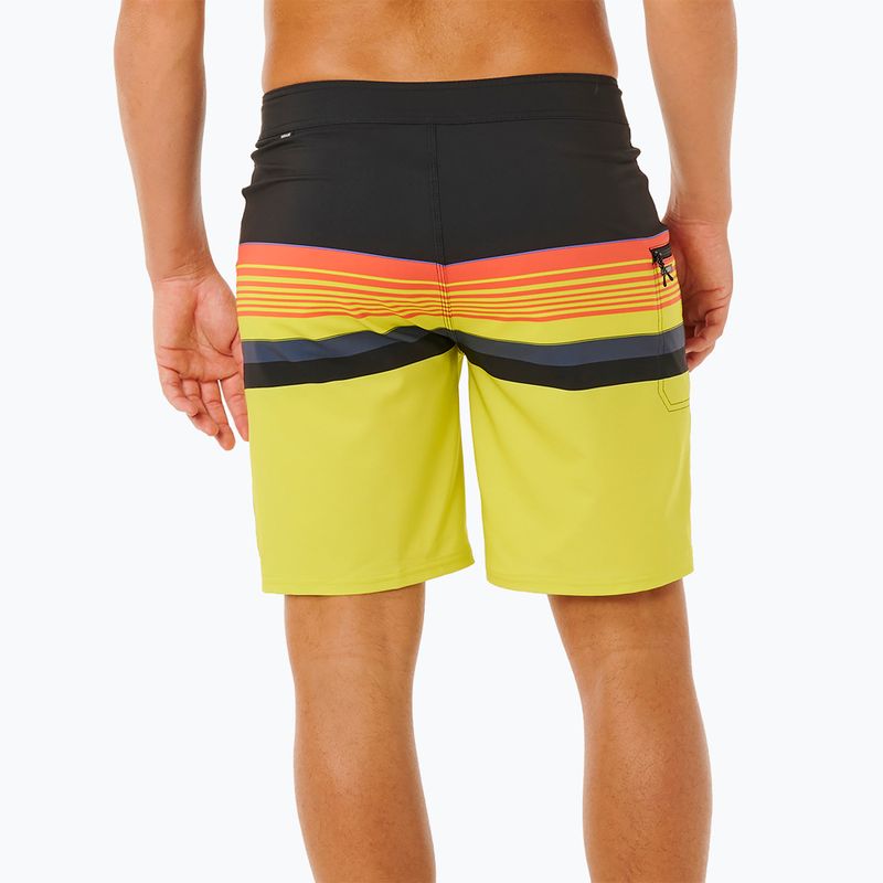 Pánské plavkové šortky Rip Curl Mirage Day Breaker 19 neon lime 3