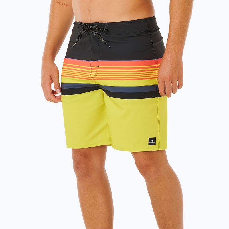 Pánské plavkové šortky Rip Curl Mirage Day Breaker 19 neon lime 4