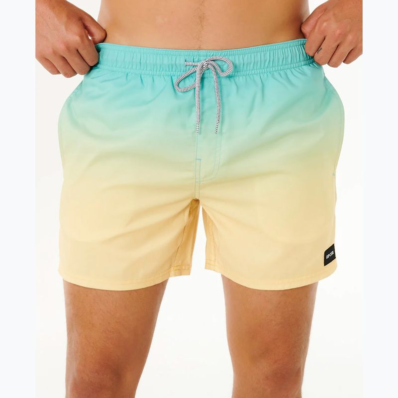 Pánské plavkové šortky Rip Curl Offset Fade Volley aqua 5
