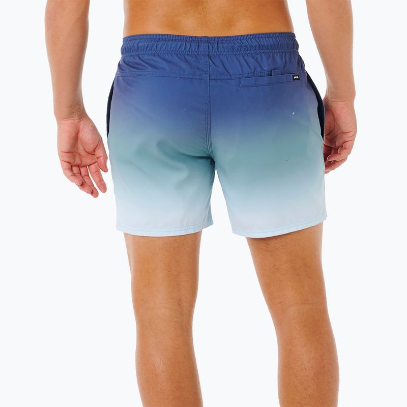 Pánské plavkové šortky Rip Curl Offset Fade Volley light navy 3