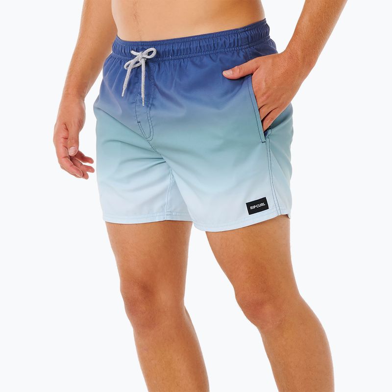 Pánské plavkové šortky Rip Curl Offset Fade Volley light navy 4